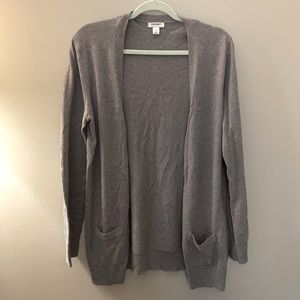 Old navy long gray cardigan